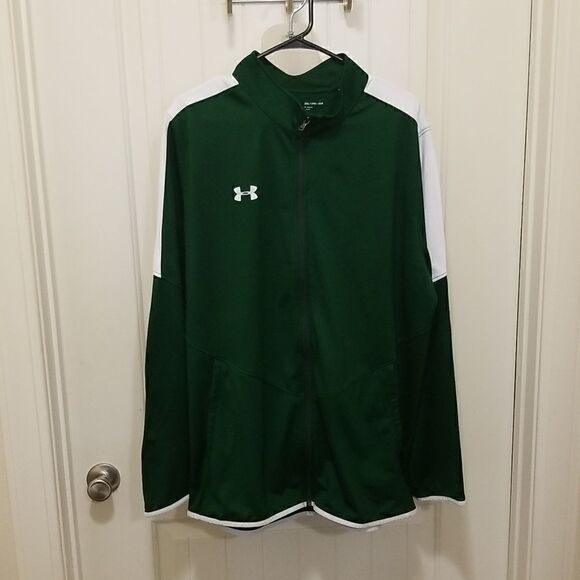 Under Armour Rival Knit Full Zip up Jacket Mens sz XXL - Picture 1 of 6